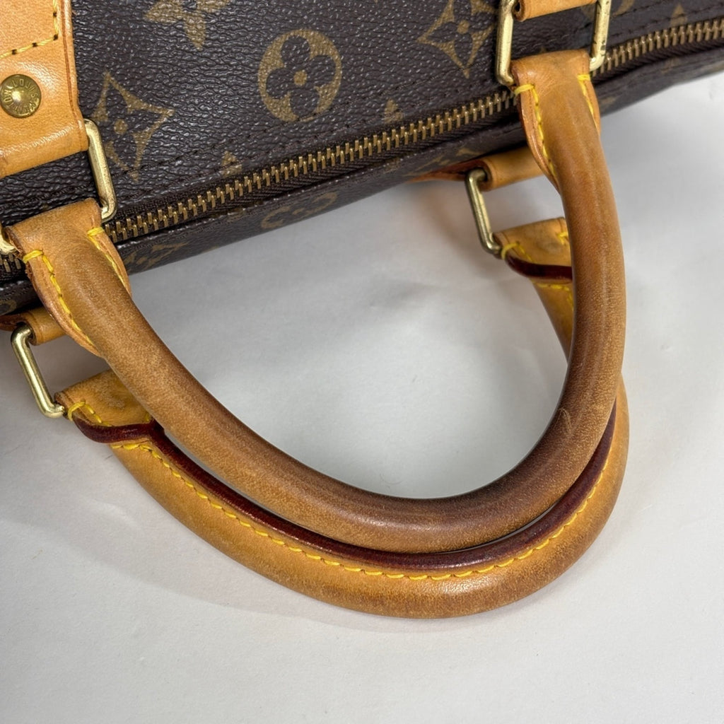 Louis Vuitton Brown Monogram Boston Bag Handbag