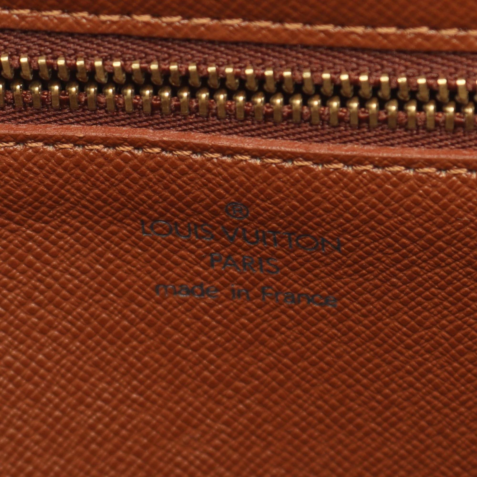 Louis Vuitton Brown Monogram Monogram Leather Shoulder Bag