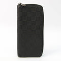 Louis Vuitton Damier Infini Zippy Wallet Vertical N63548 Men's Damier Infini Long Wallet (bi-fold) Onyx
