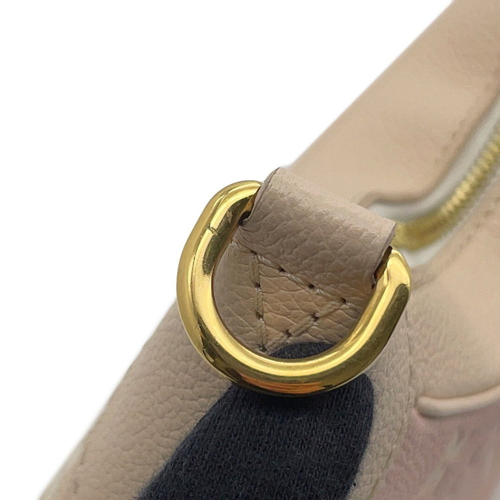 Louis Vuitton Beige Pink Yellow Monogram Empreinte Handbag Shoulder Bag