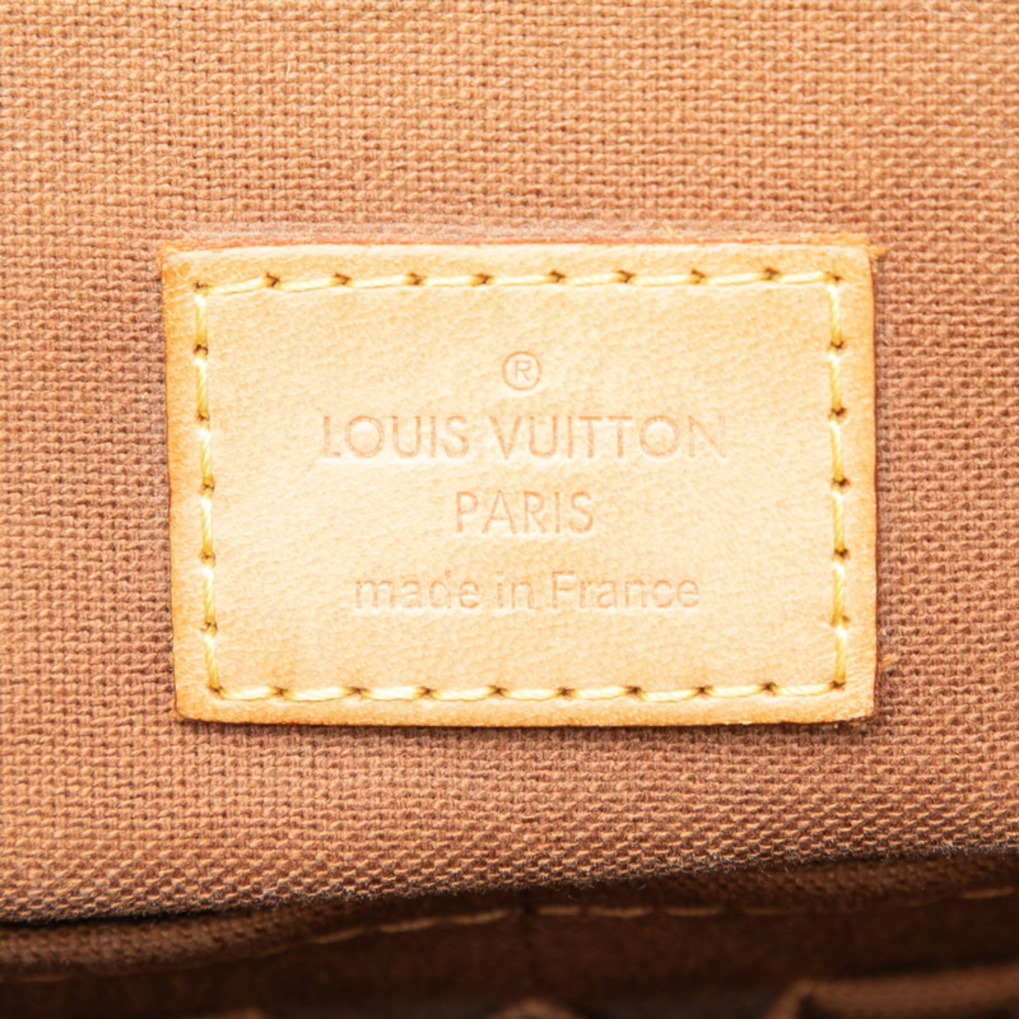 Louis Vuitton Brown Pvc Messenger Bag Shoulder Bag