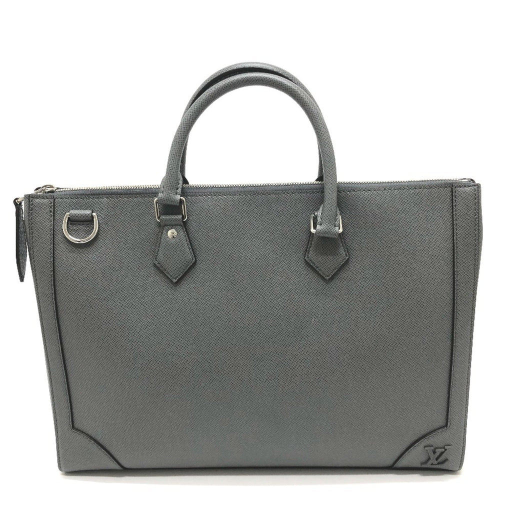 Louis Vuitton Taiga Gray Taiga Leather Briefcase
