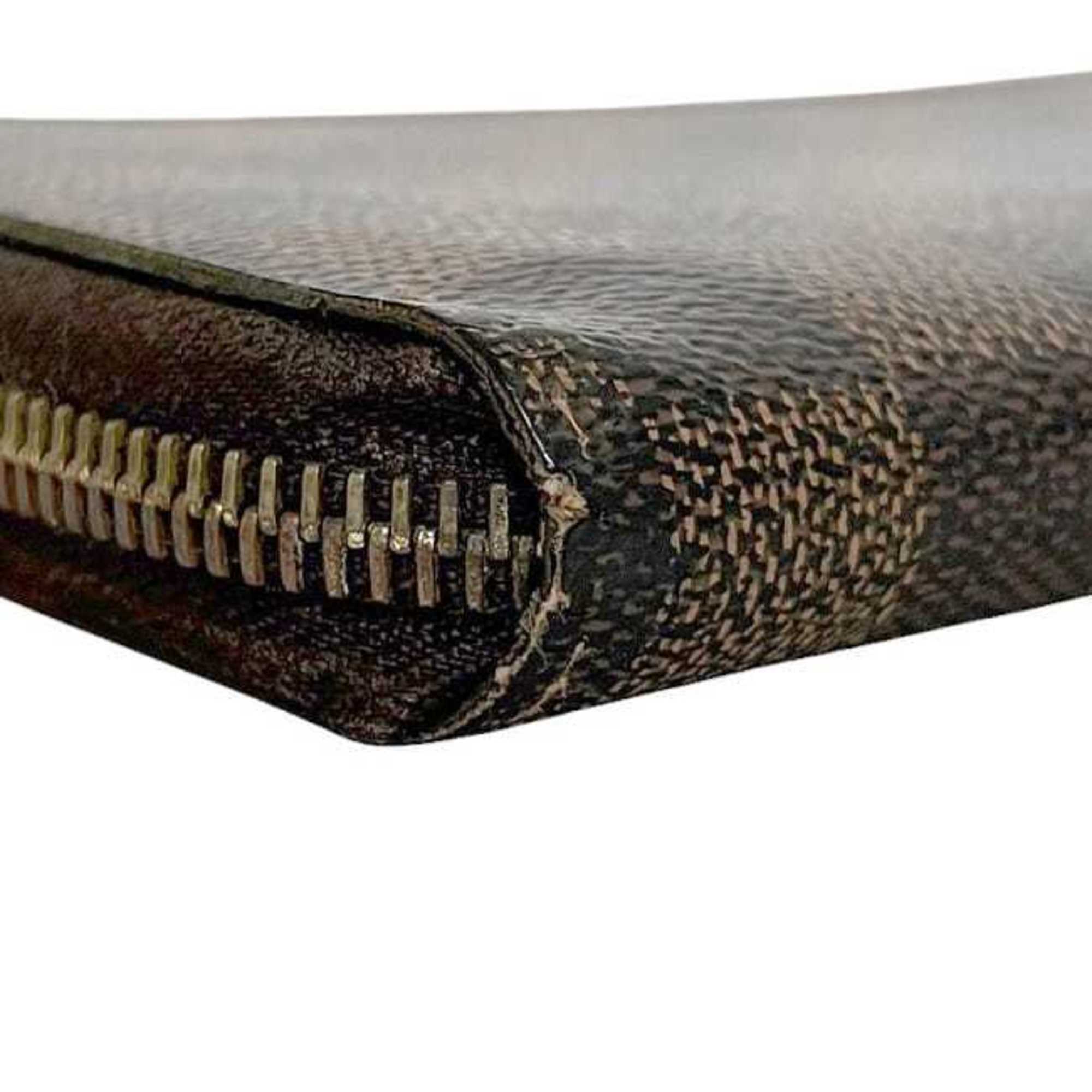 Louis Vuitton Damier Brown Damier Canvas Ebene Damier Canvas Coin Purse/Coin Case