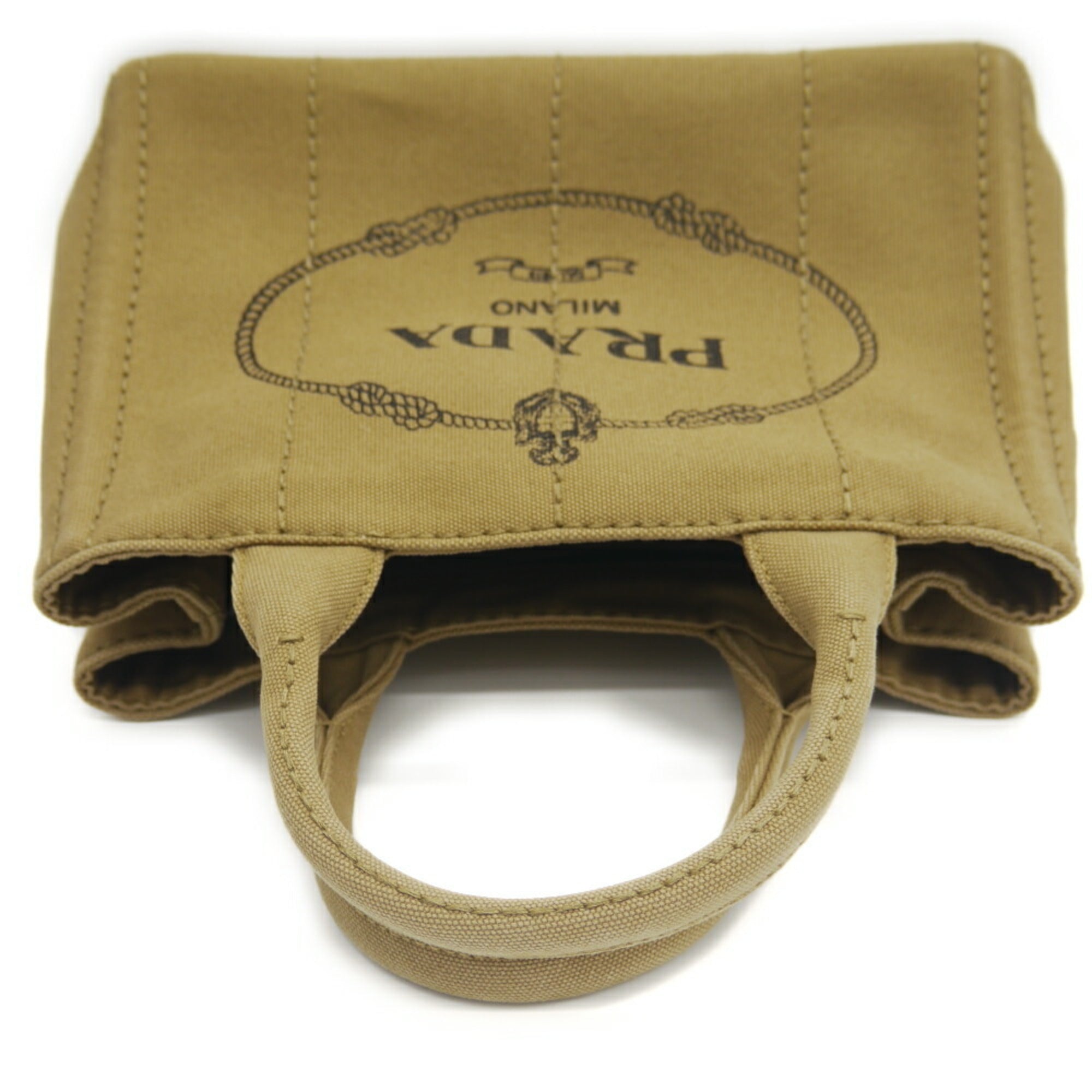 Prada Canvas Handbag Shoulder Bag