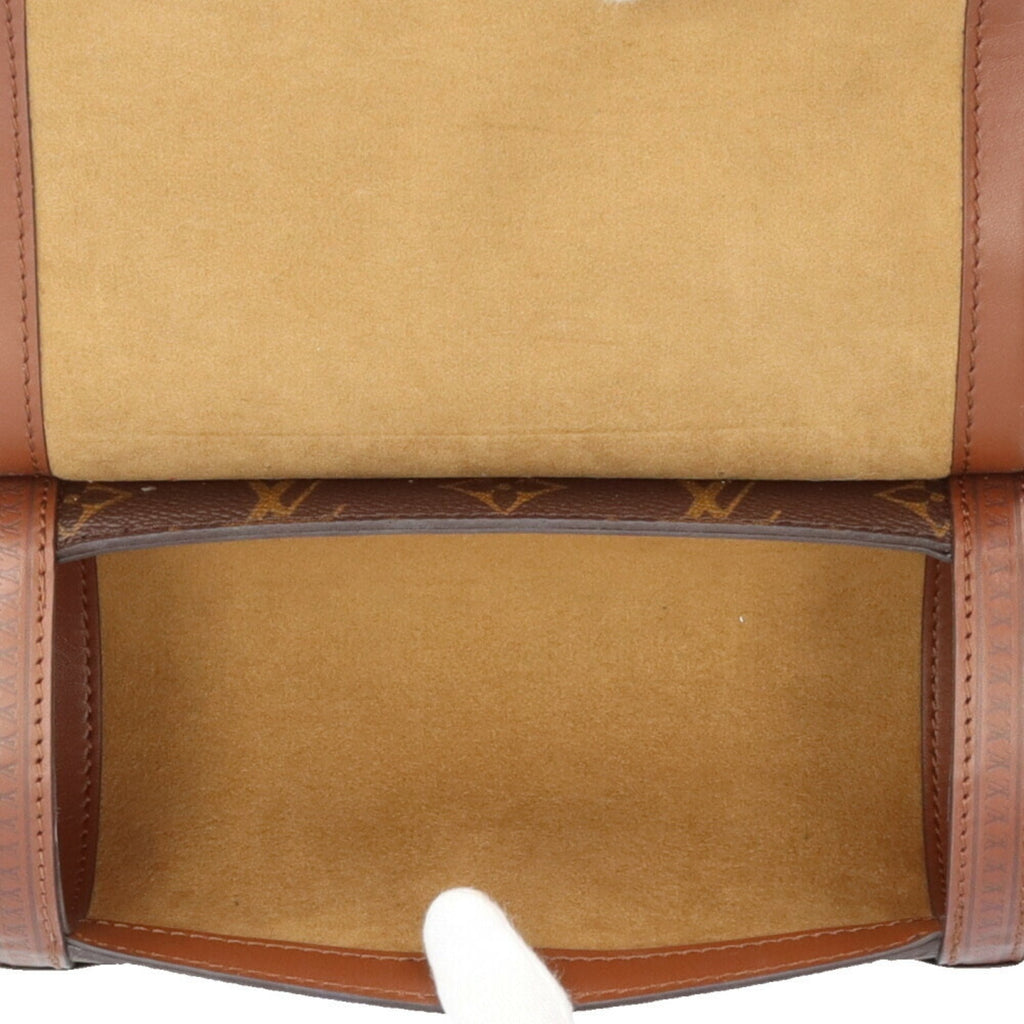 Louis Vuitton Brown Monogram Canvas Shoulder Bag