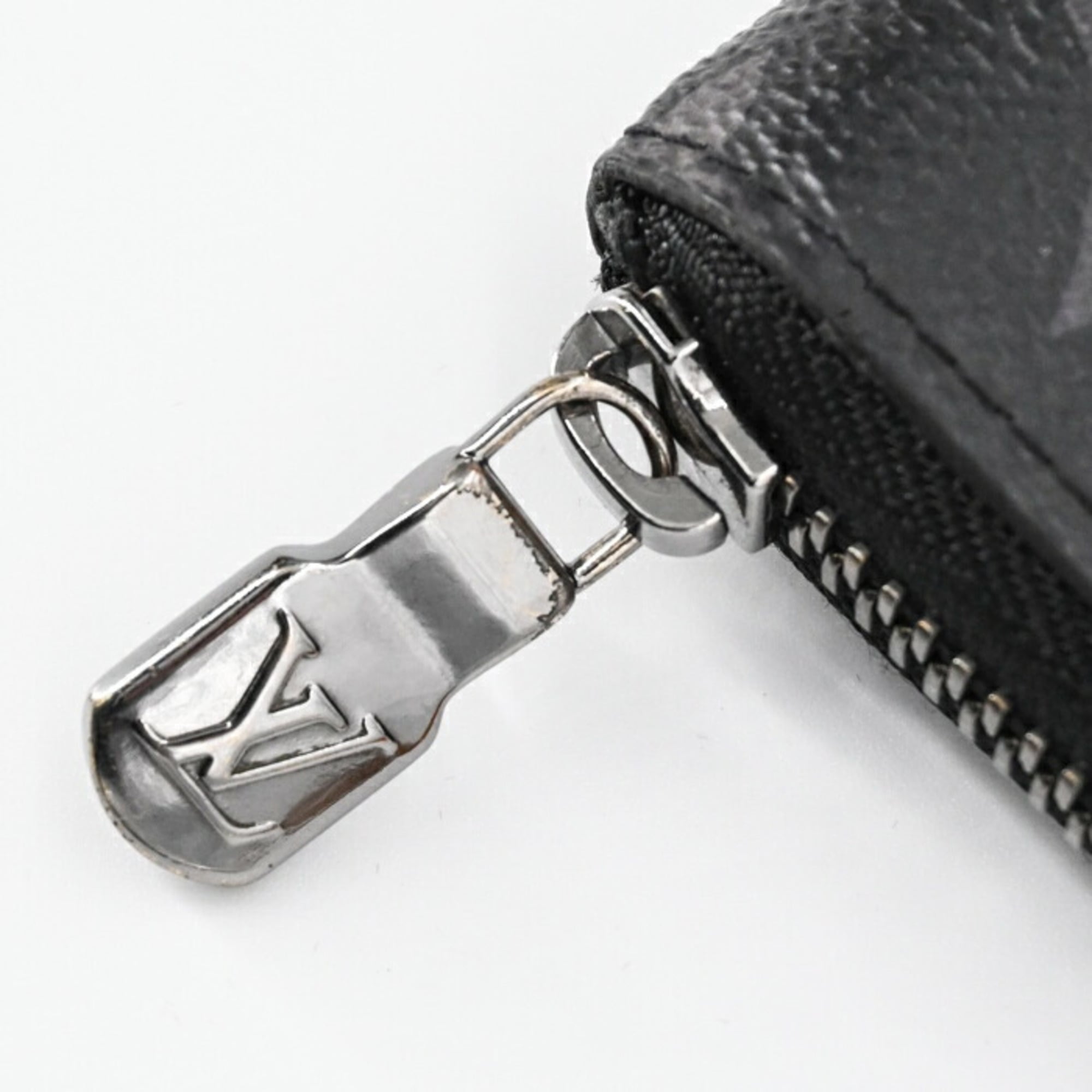 Louis Vuitton Black Monogram Eclipse Monogram Eclipse Long Wallet