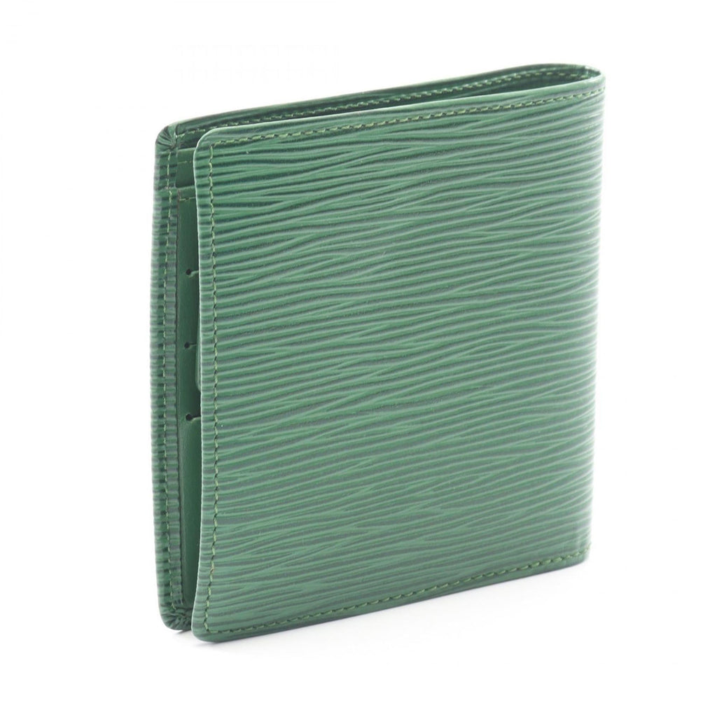 Louis Vuitton Borneo Green Green Epi Leather Wallet