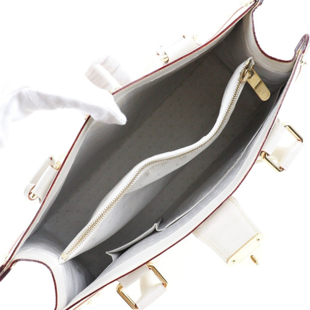 Louis Vuitton Blanc Leather Handbag