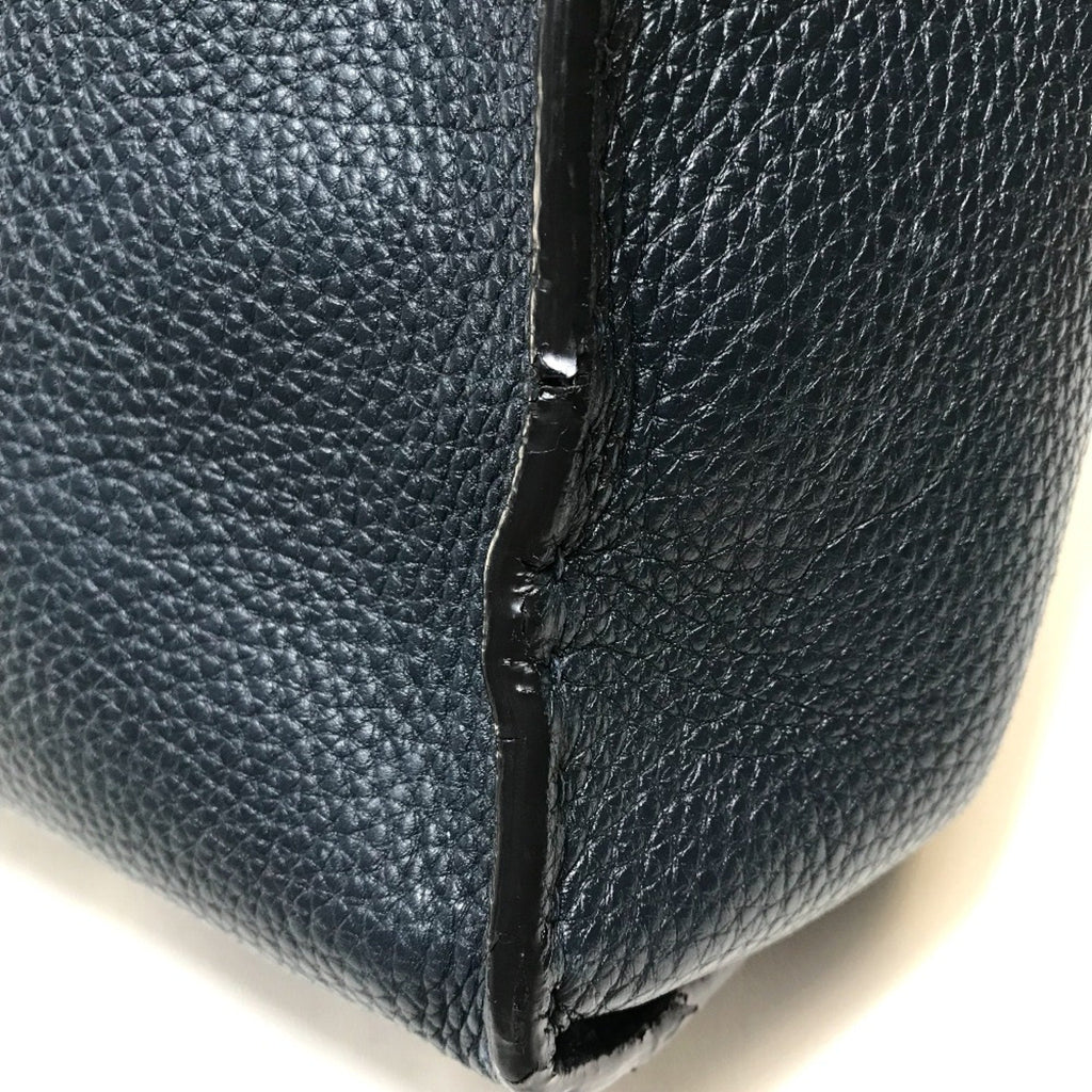 Fendi Navy Leather Briefcase