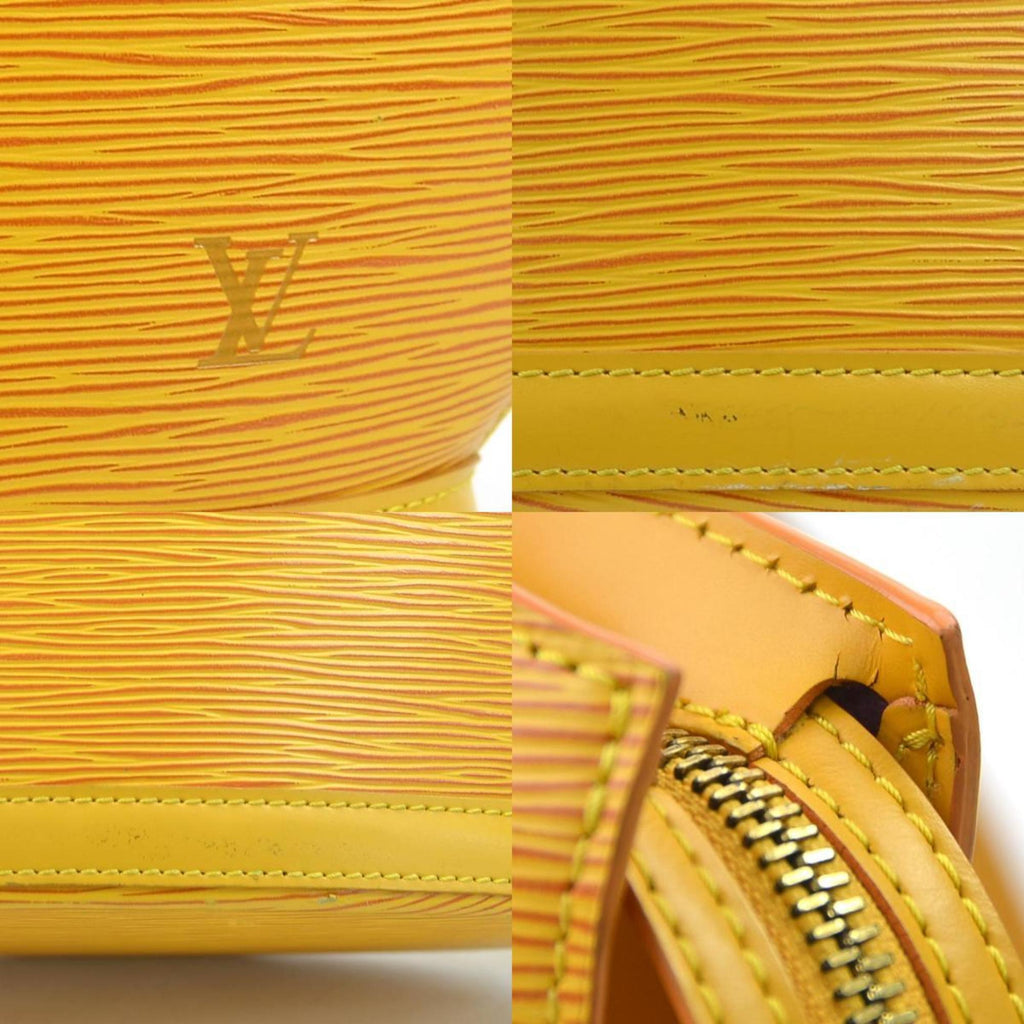 Louis Vuitton Yellow Epi Leather Shoulder Bag