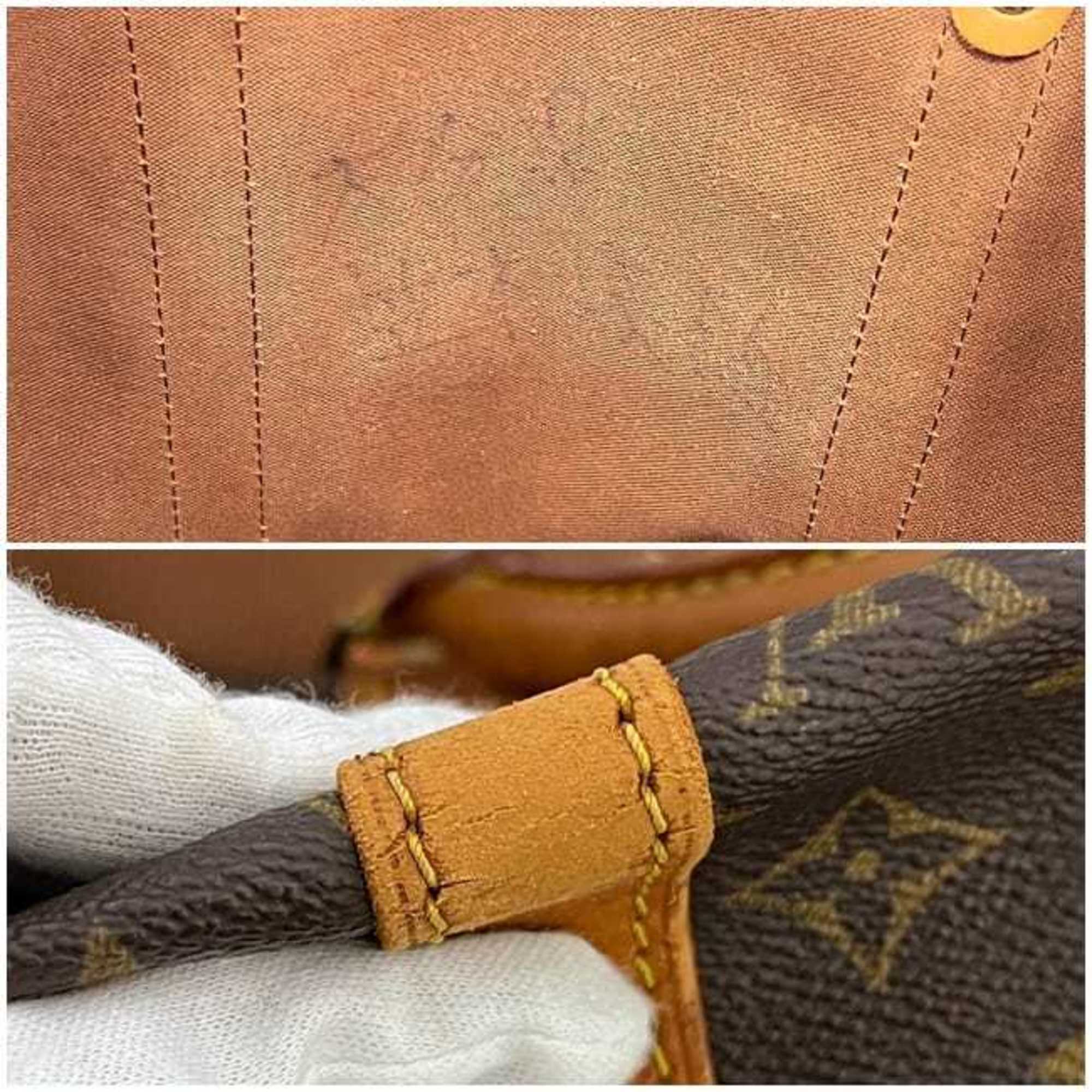 Louis Vuitton Brown Monogram Monogram Boston Bag