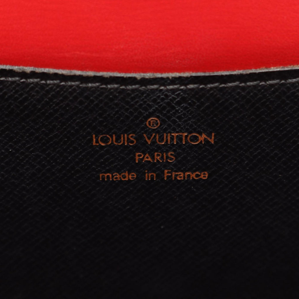 Louis Vuitton Castilian Red Red Color Leather Shoulder Bag