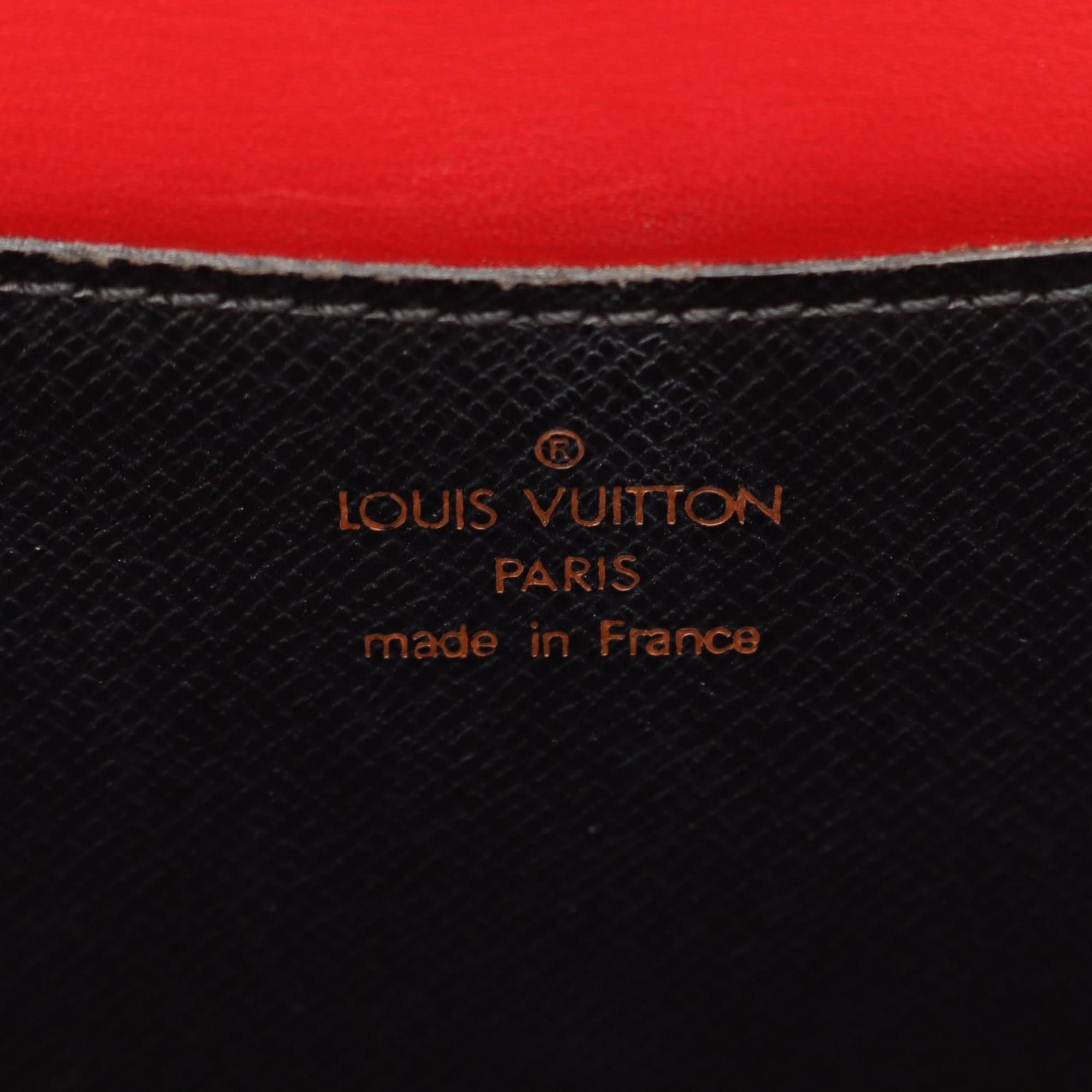 Louis Vuitton Castilian Red Red Color Leather Shoulder Bag