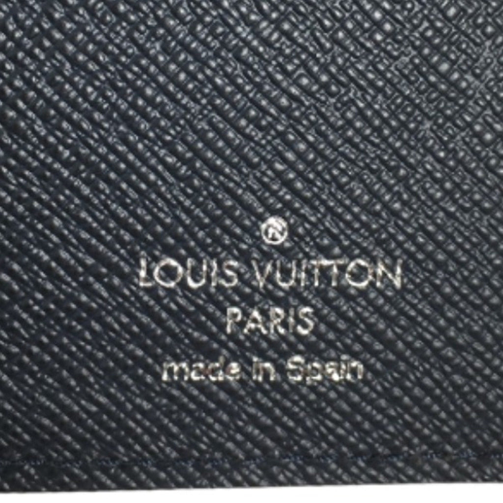 Louis Vuitton Navy Blue Epi Leather Long Wallet