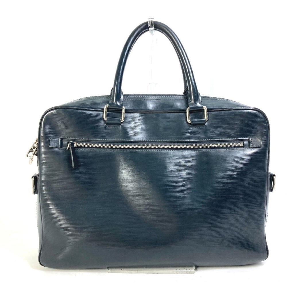 Louis Vuitton Blue Nuit Navy Epi Leather Handbag Tote Bag