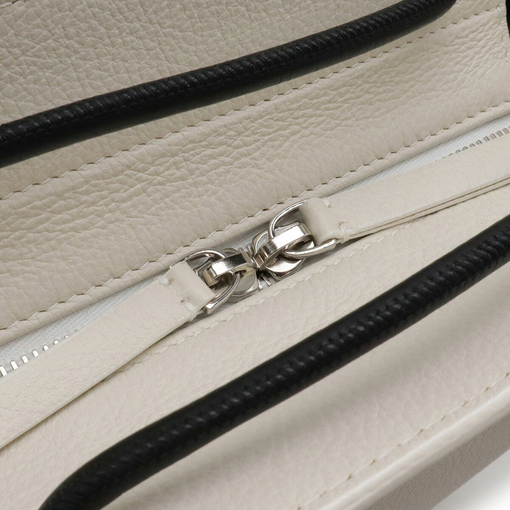 Balenciaga Black Leather Shoulder Bag Tote