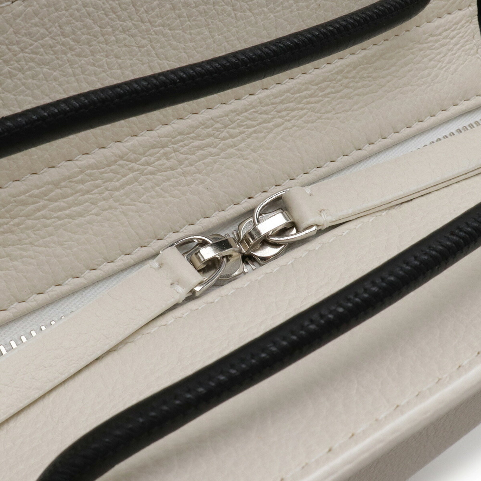 Balenciaga Black Leather Shoulder Bag Tote