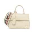 Louis Vuitton Epi Silver Leather Handbag