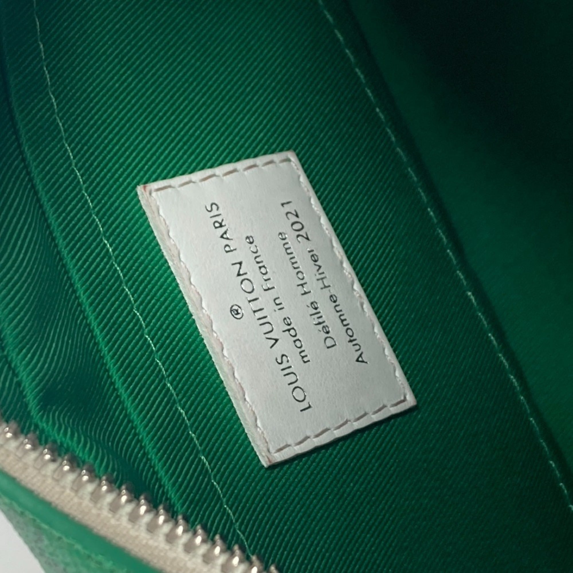 Louis Vuitton Monogram Green Monogram Pochette Shoulder Bag
