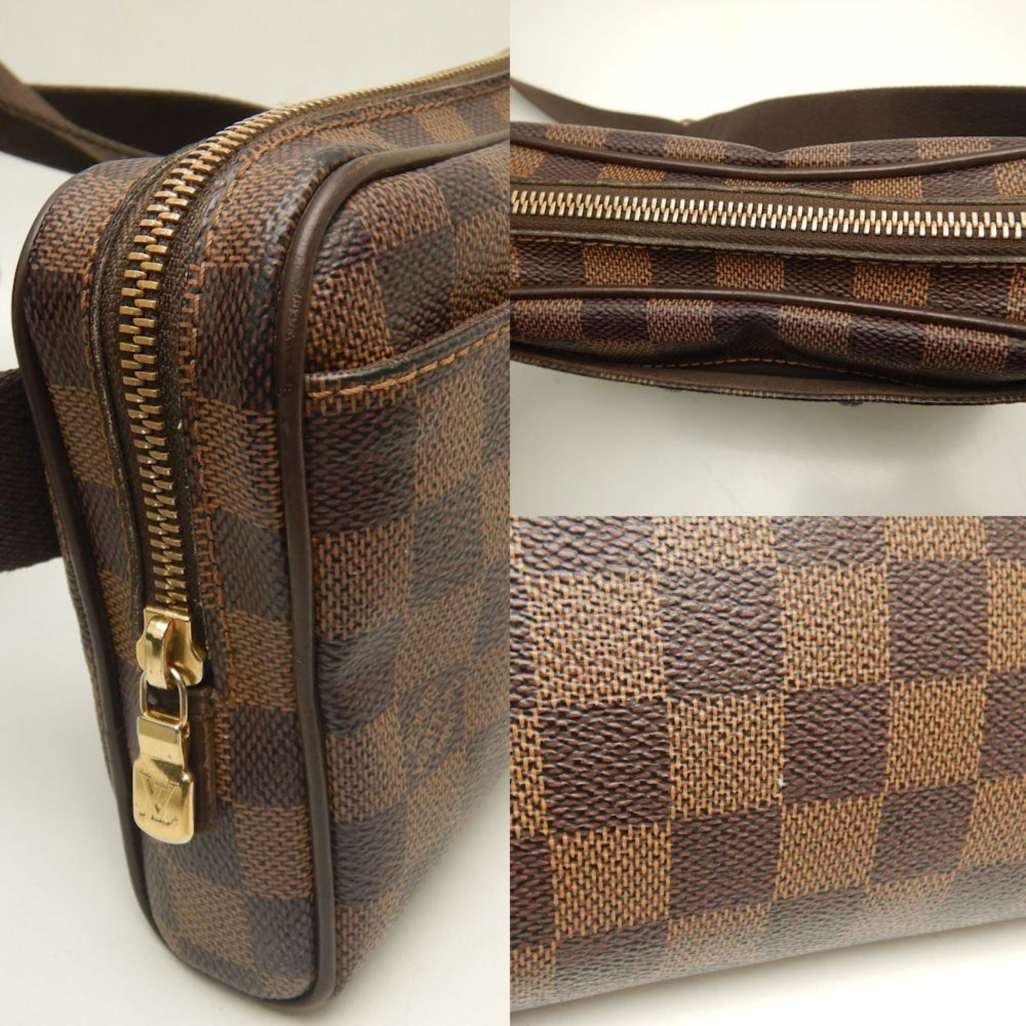 Louis Vuitton Ebene Pvc Sling Bag