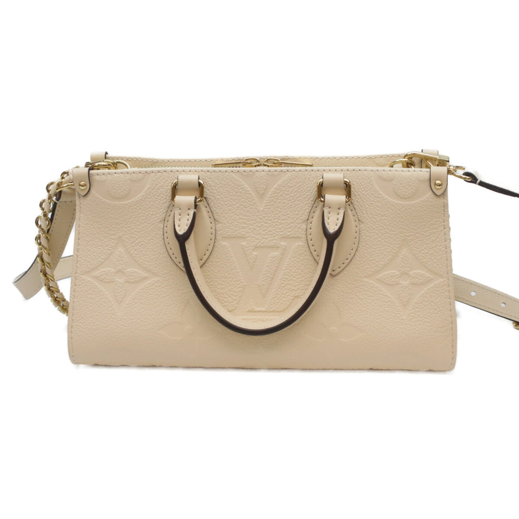 Louis Vuitton Cream Monogram Empreinte Handbag