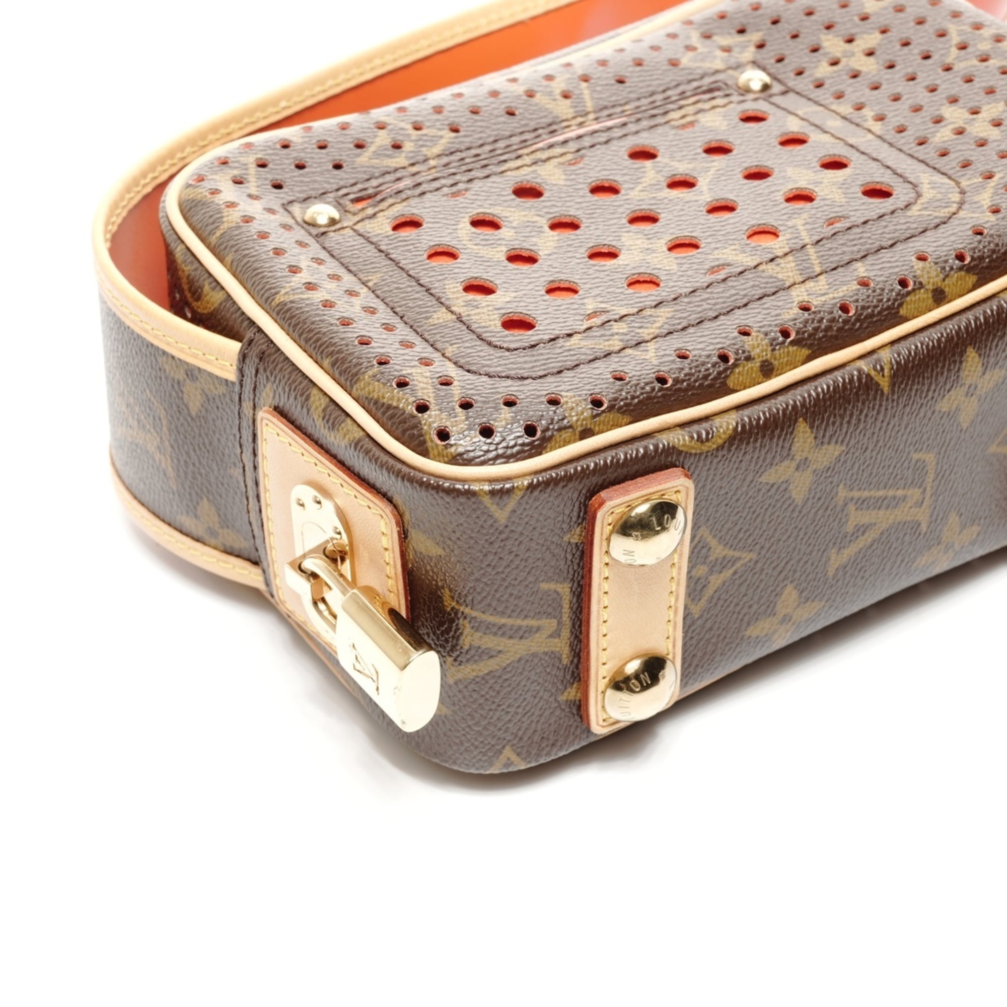 Louis Vuitton Brown Monogram Monogram Perforated Shoulder Bag