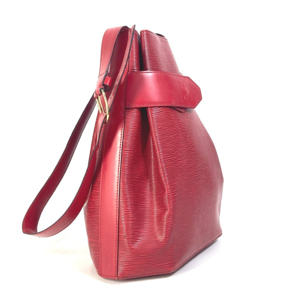 Louis Vuitton Epi Castilian Red Red Color Epi Leather Shoulder Bag