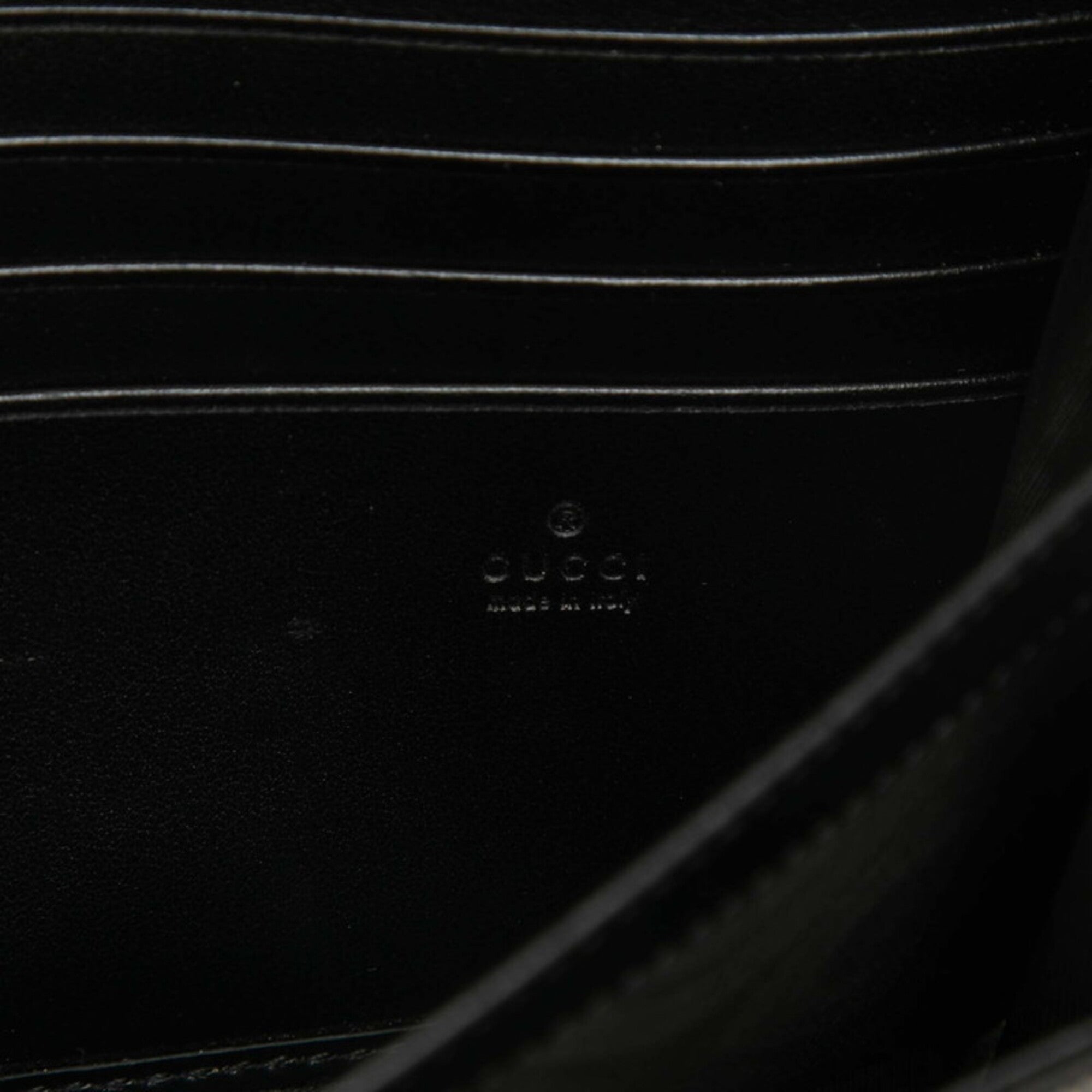 Gucci Black Leather Shoulder Bag (Pre-Owned)