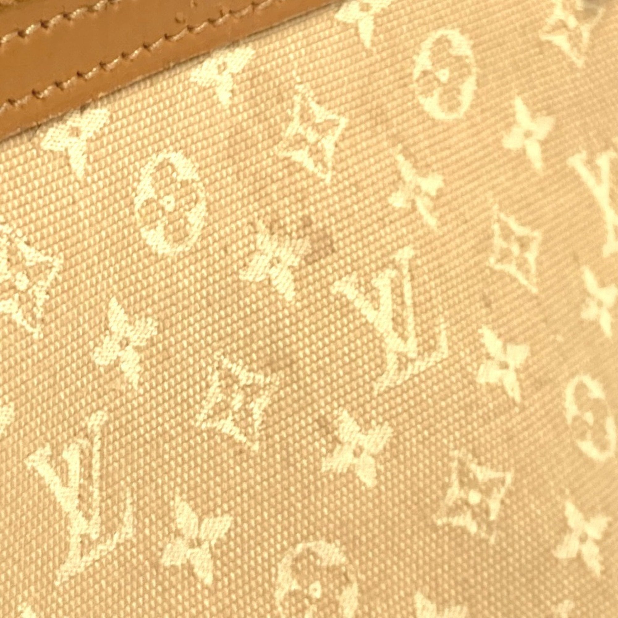 Louis Vuitton Beige Monogram Mini Handbag Shoulder Bag