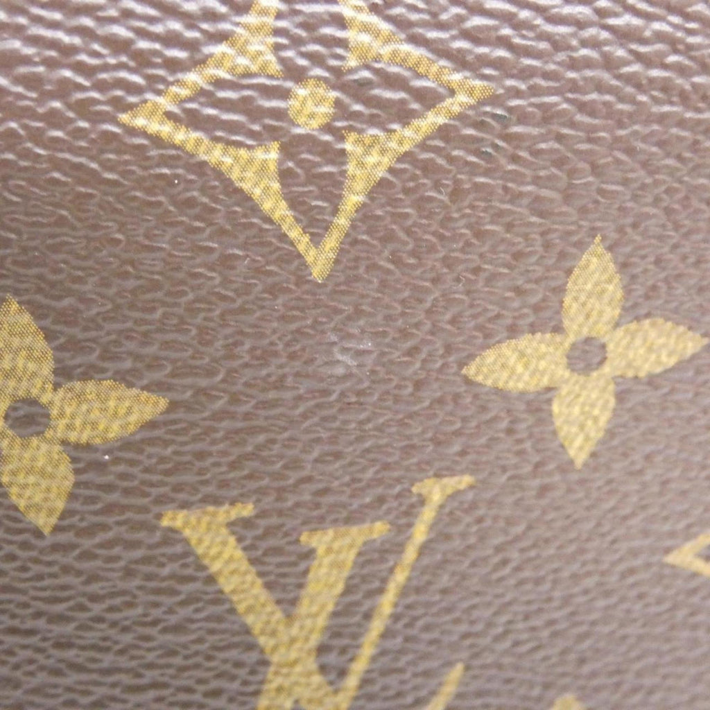 Louis Vuitton Marron Coated Canvas Handbag