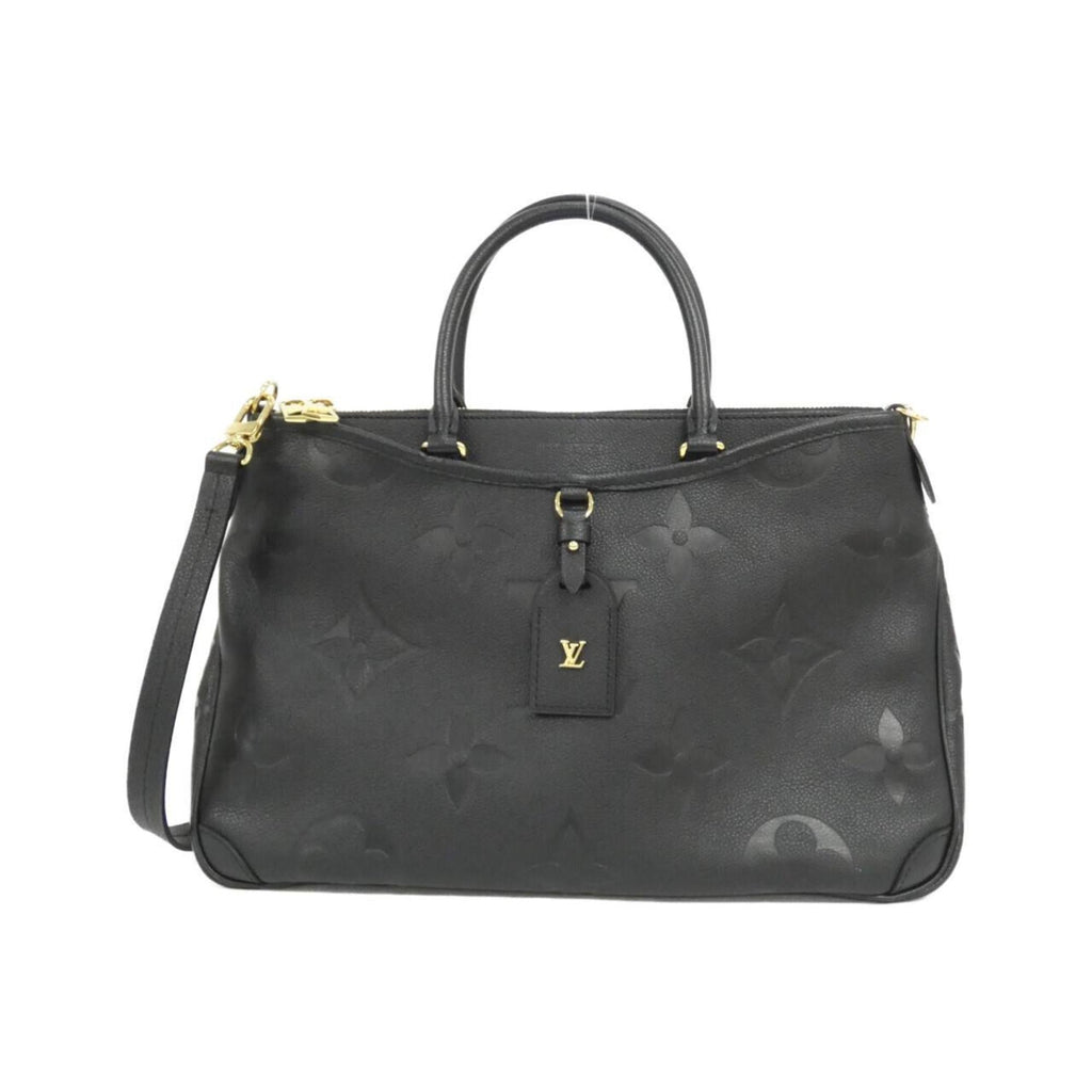 Louis Vuitton Black Leather Handbag