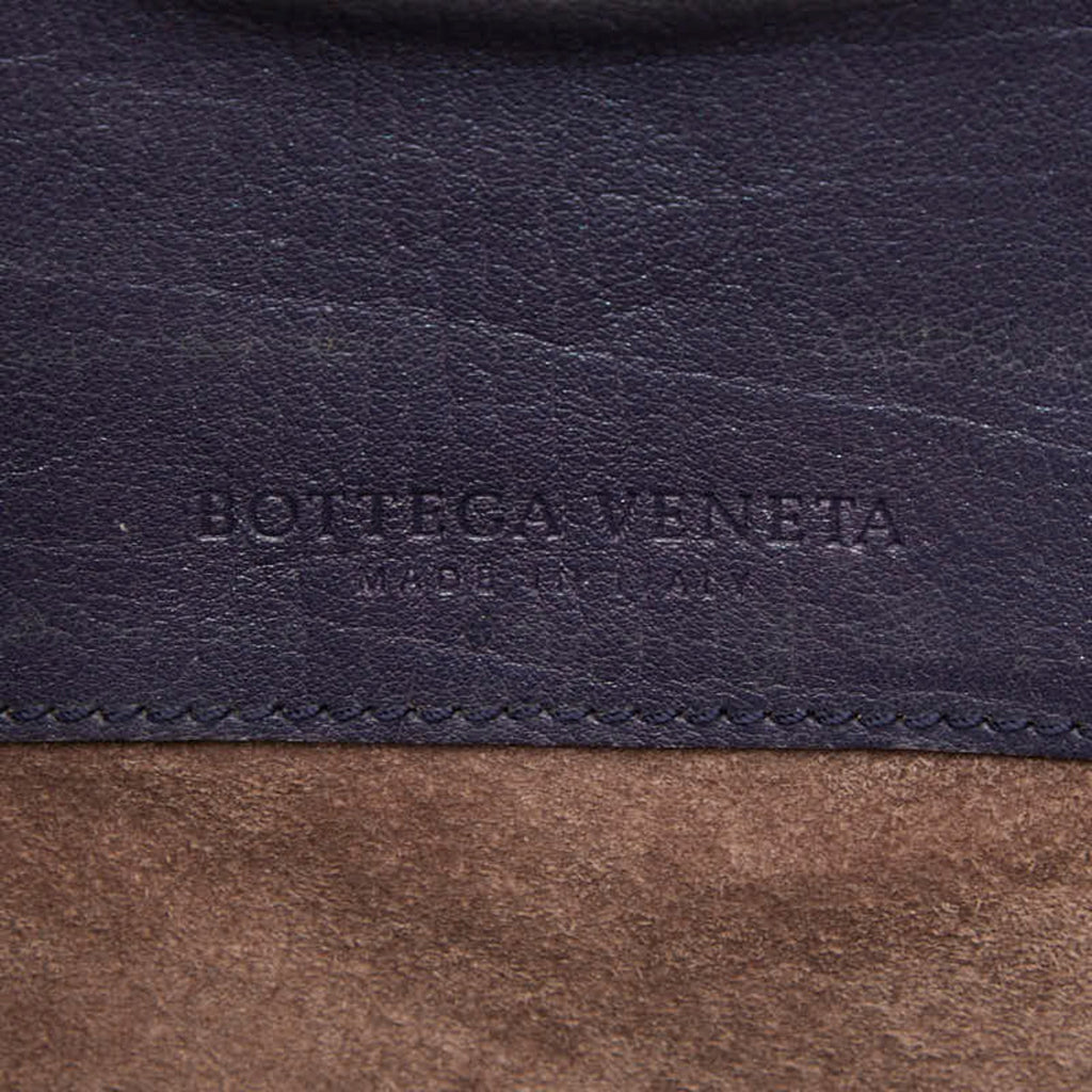 Bottega Veneta Purple Leather Shoulder Bag