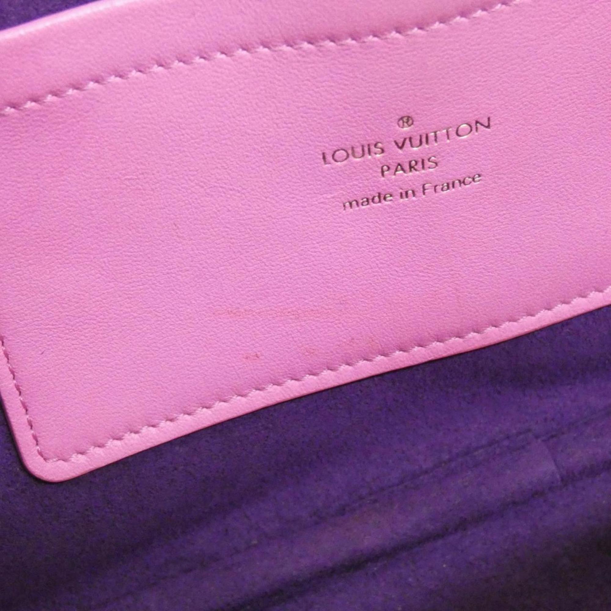 Louis Vuitton Rose Leather Shoulder Bag