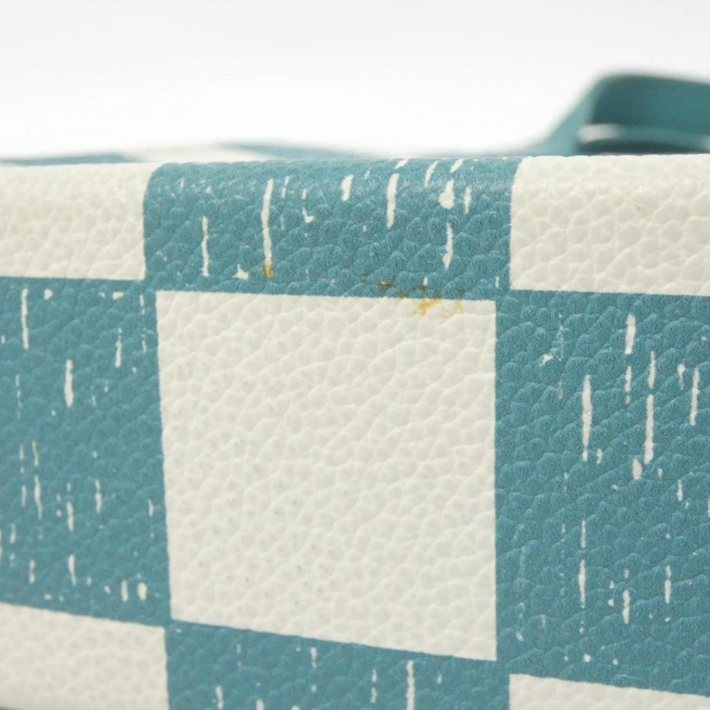 Louis Vuitton Turquoise Leather Handbag