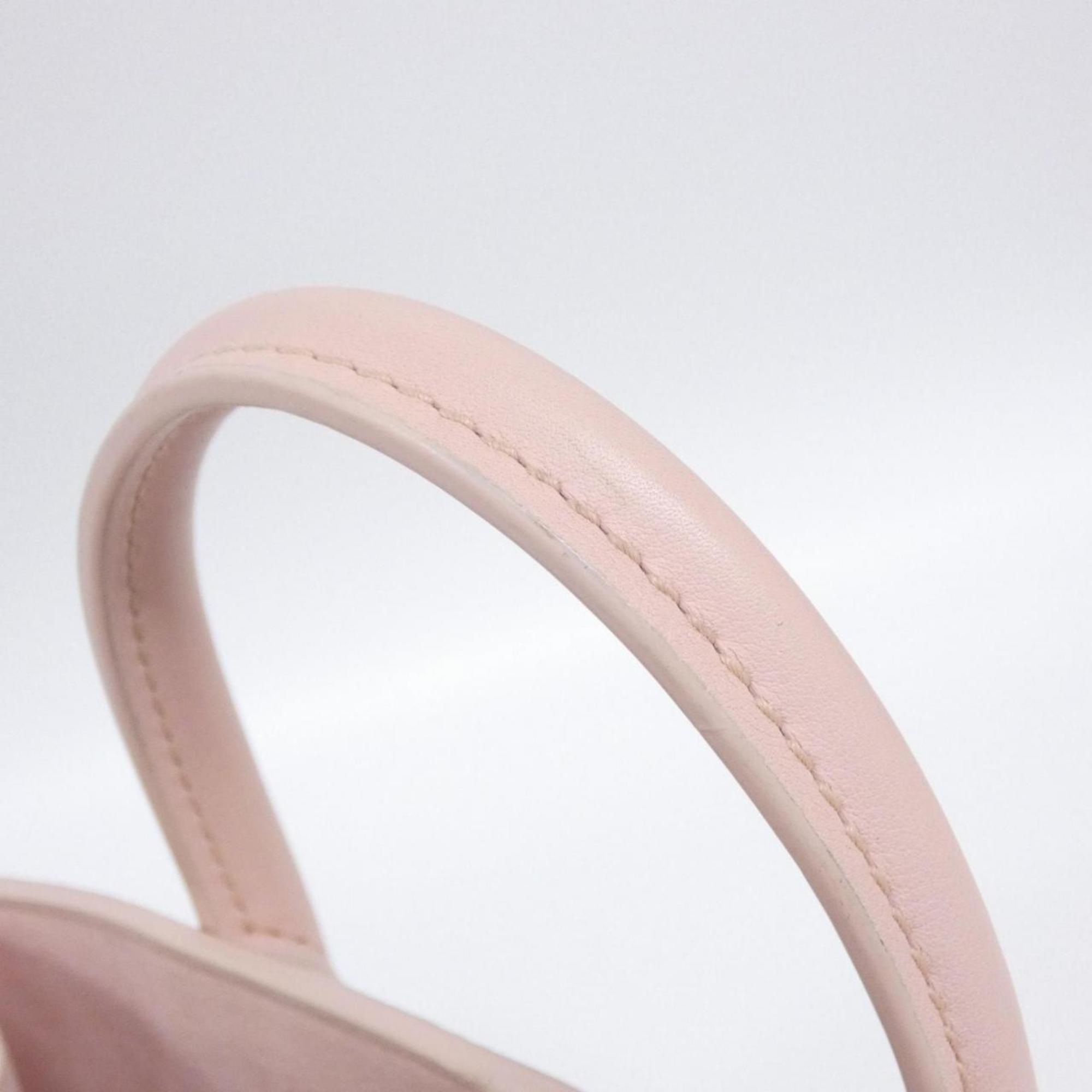 Louis Vuitton Pink Rose Leather Handbag