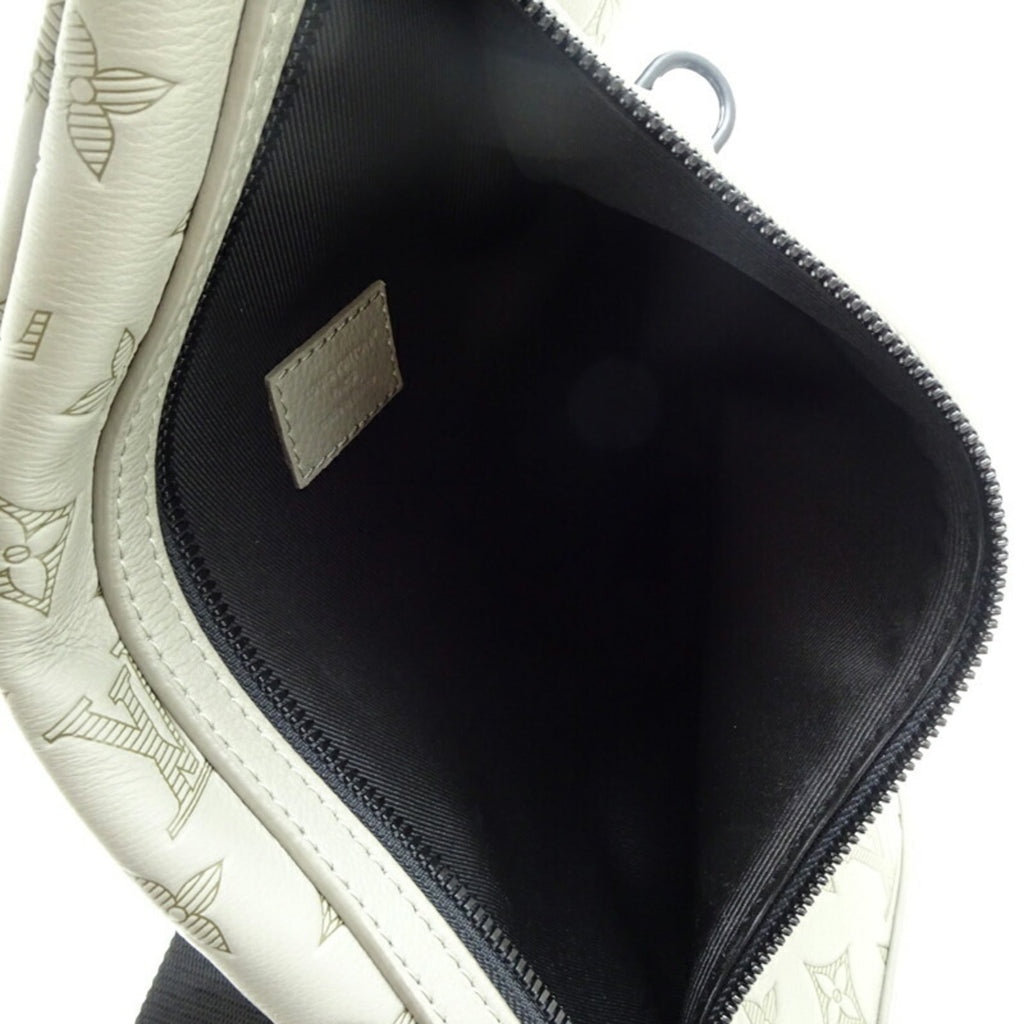 Louis Vuitton Gray Sable Monogram Shadow Pouch Sling Bag