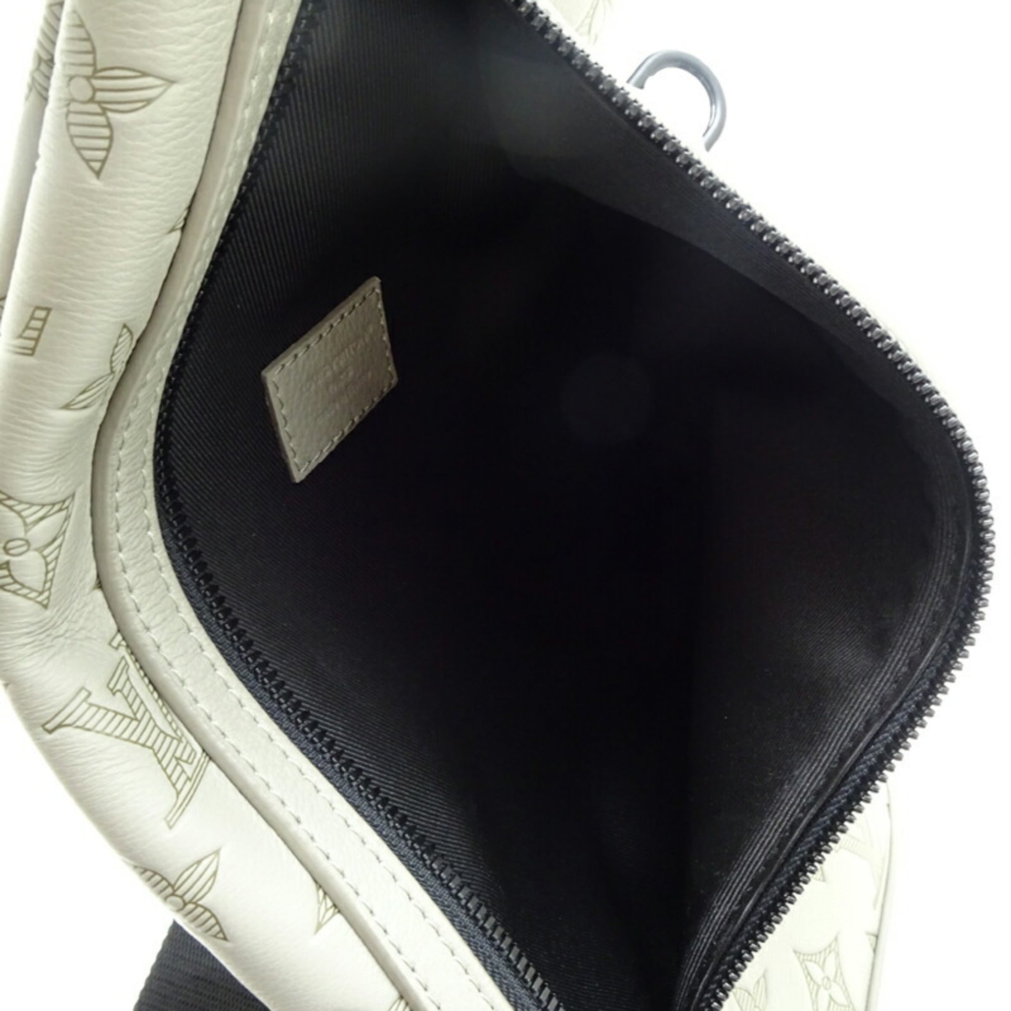 Louis Vuitton Gray Sable Monogram Shadow Pouch Sling Bag