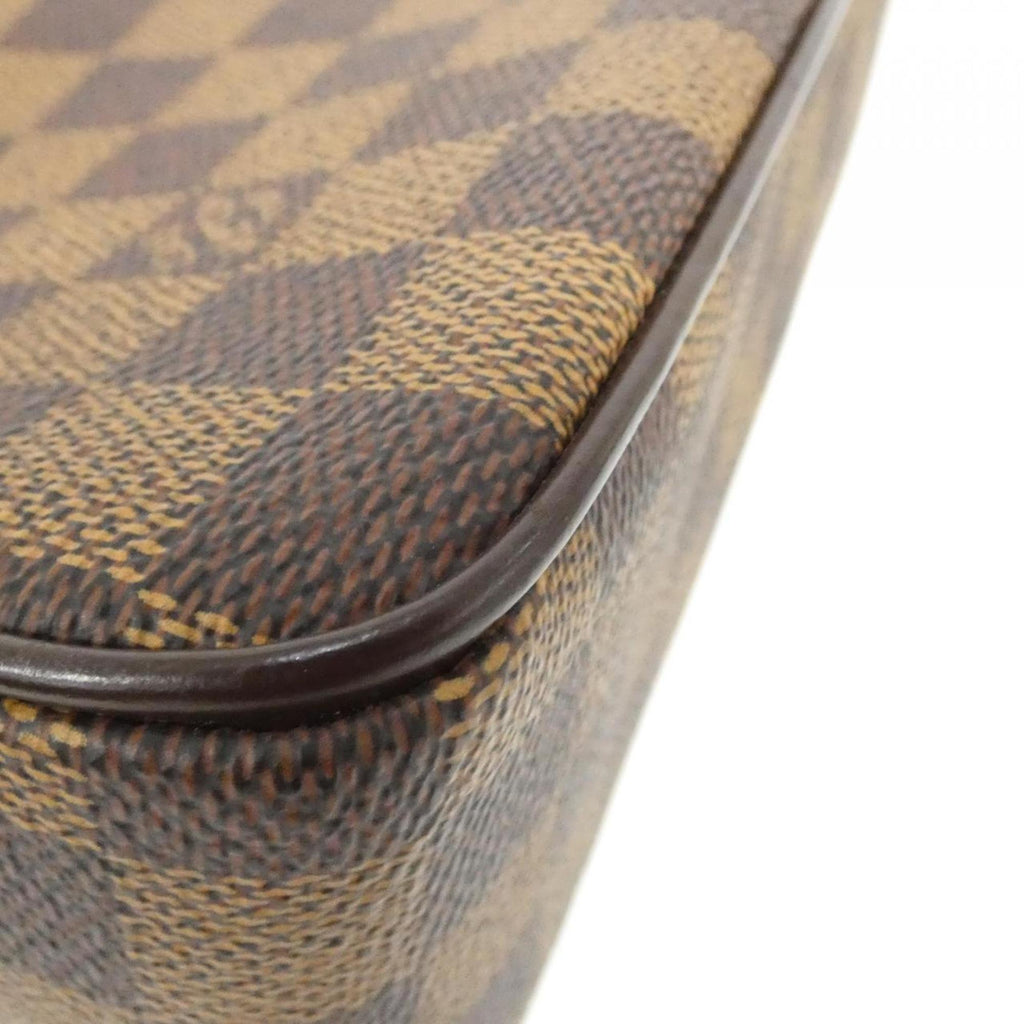 Louis Vuitton Brown Coated Canvas Shoulder Bag