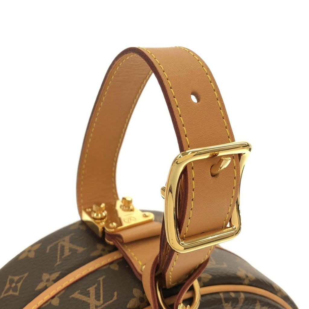 Louis Vuitton Marron Coated Canvas Handbag