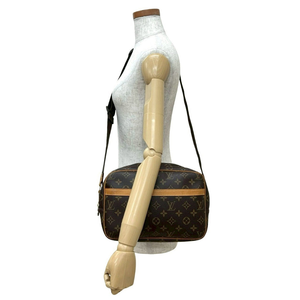 Louis Vuitton Brown Leather Pvc Pochette Shoulder Bag