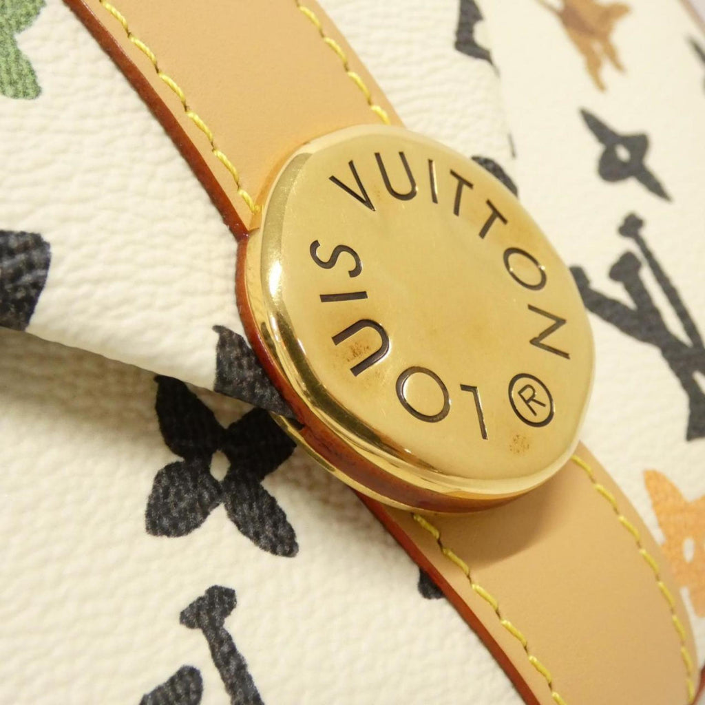 Louis Vuitton Ivory Multi-Color Vanilla Coated Canvas Shoulder Bag