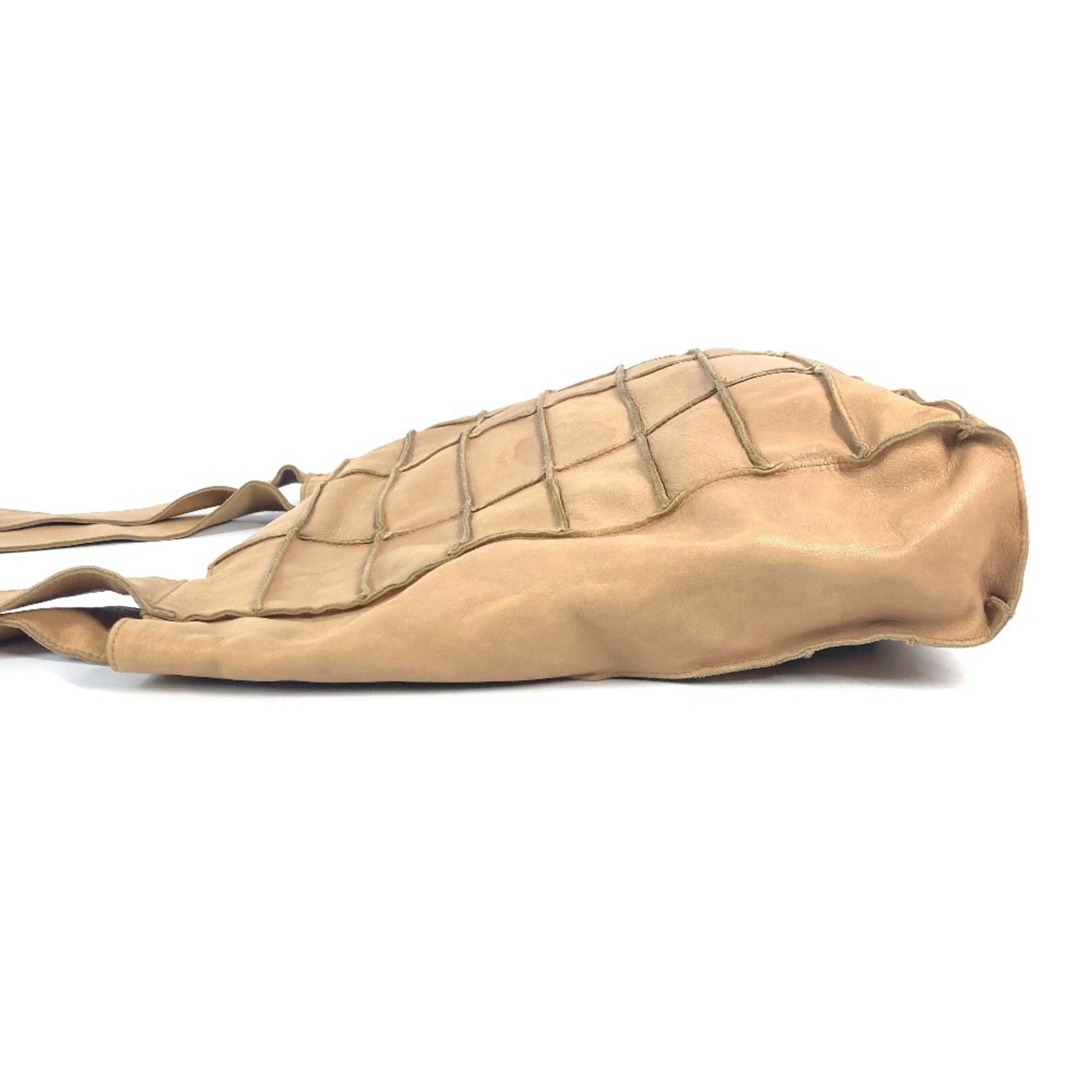 Chanel Beige Leather Shoulder Bag Tote Bag