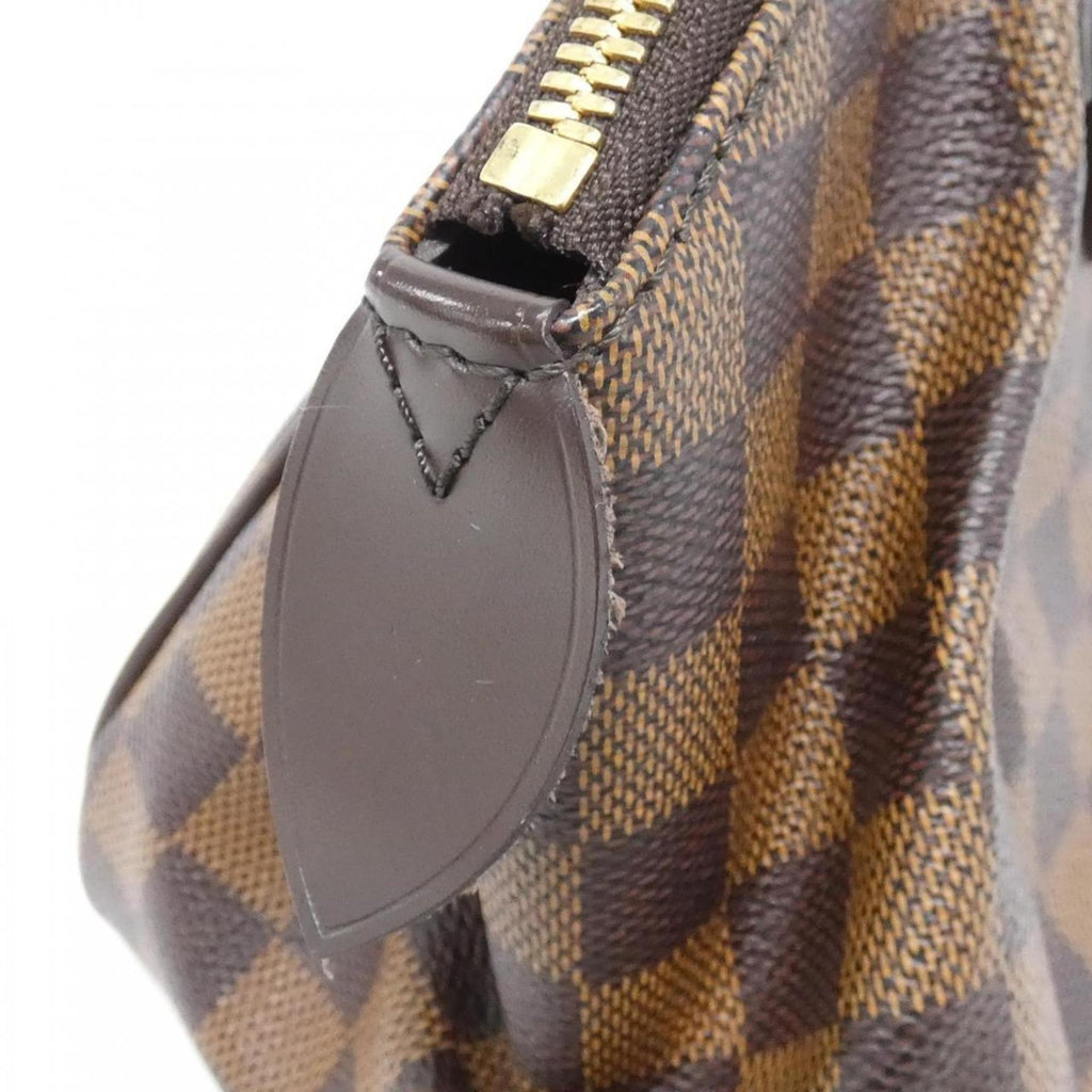 Louis Vuitton Brown Coated Canvas Handbag