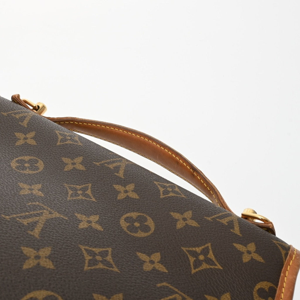 Louis Vuitton Brown Monogram Canvas Handbag