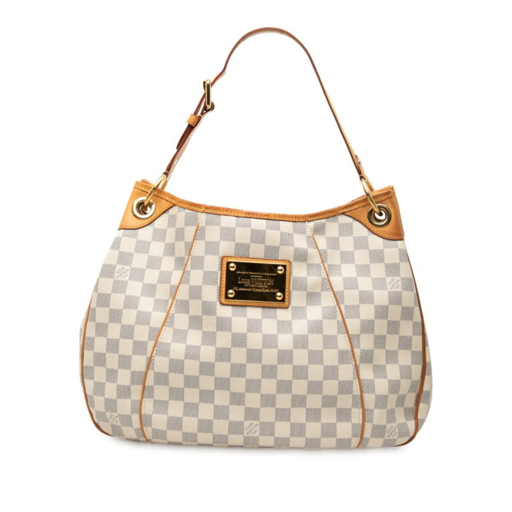 Louis Vuitton White Pvc Leather Shoulder Bag
