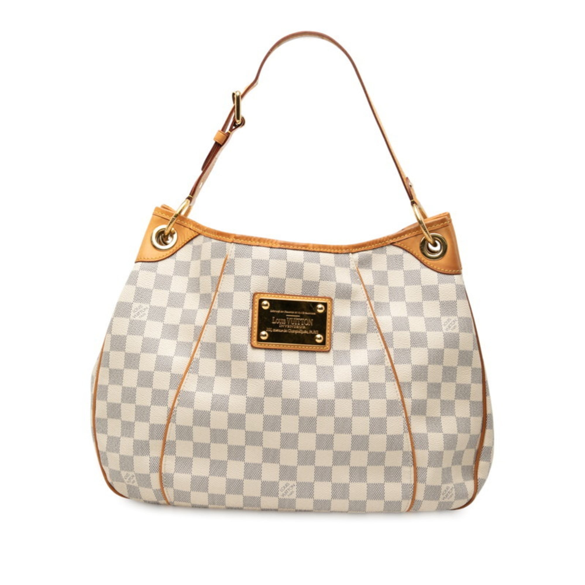 Louis Vuitton White Pvc Leather Shoulder Bag