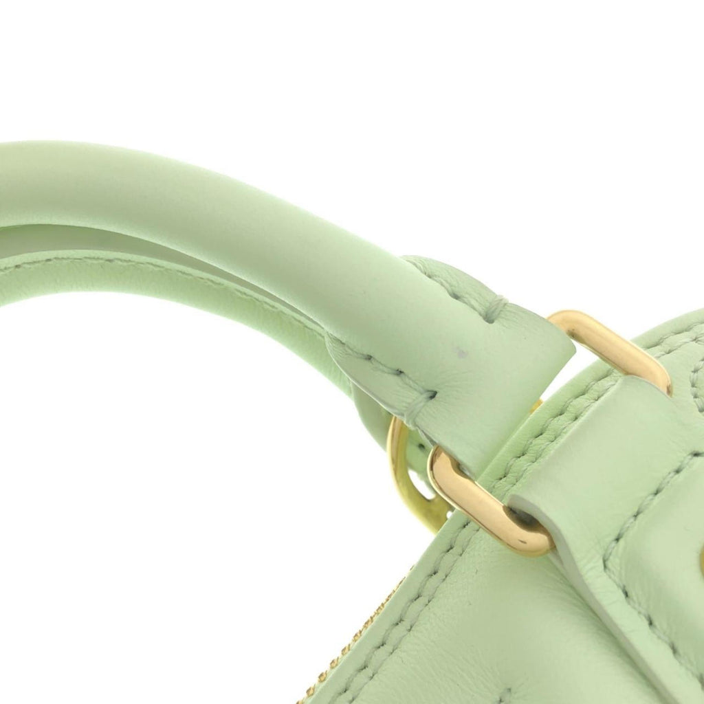 Louis Vuitton Light Green Vert Leather Handbag
