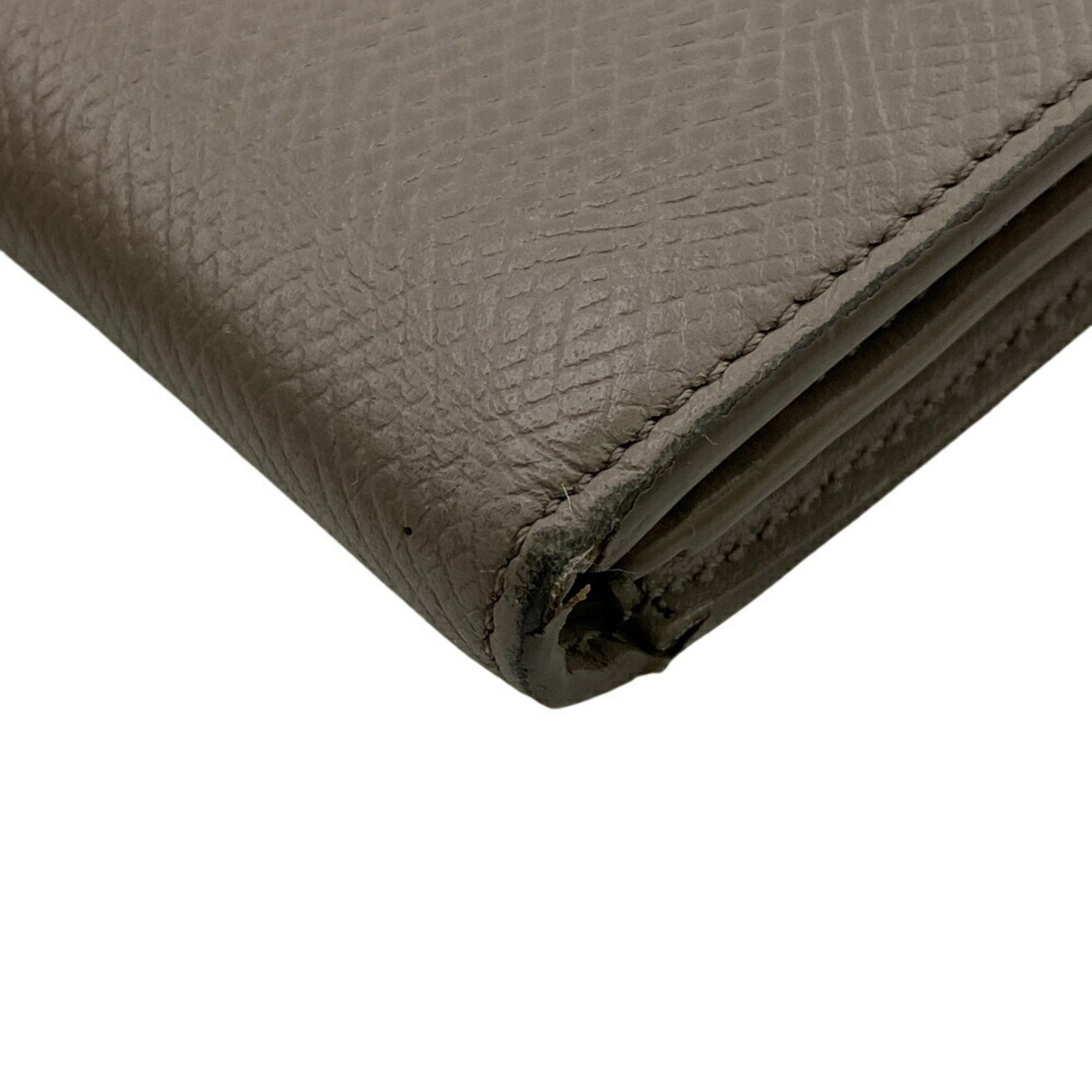 Celine Beige Leather Wallet (Bi-Fold)