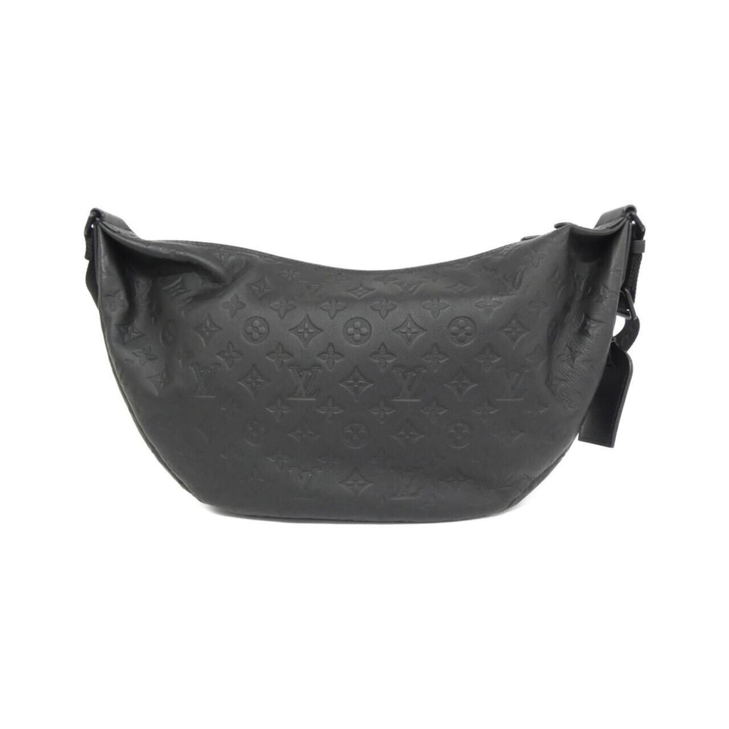 Louis Vuitton Black Leather Shoulder Bag