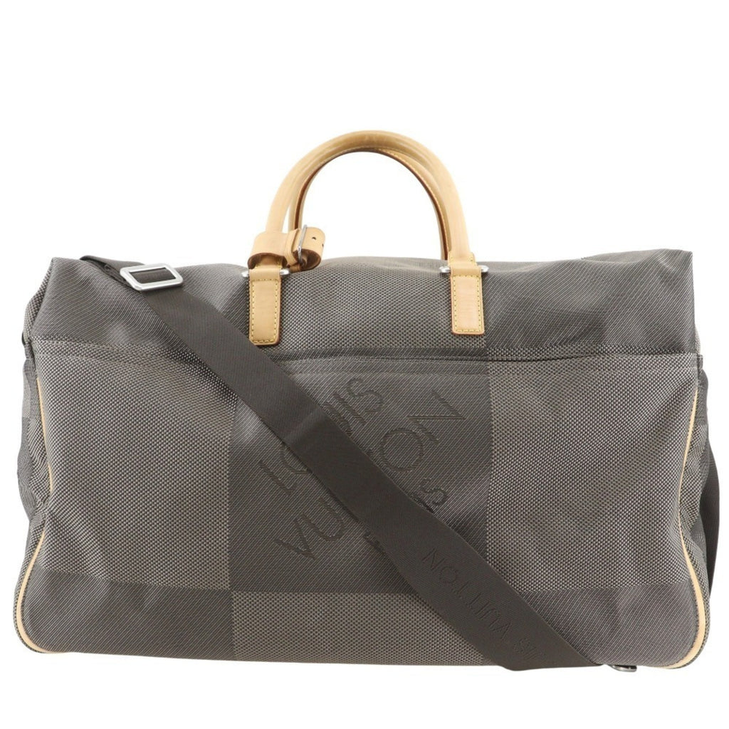 Louis Vuitton Brown Earth Damier Geant Boston Bag